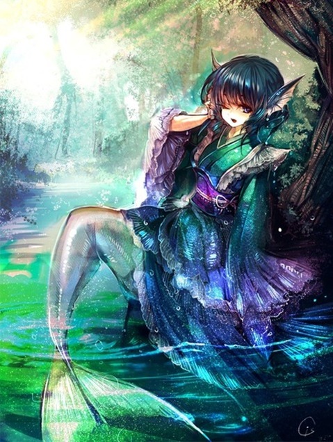 【東方】わかさぎ姫の二次エロ画像①　100枚【東方Project】 8