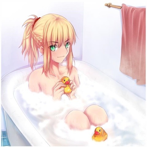 【Fate】セイバーの二次エロ画③　100枚 71