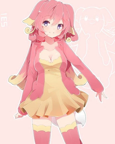 【ポケモン】擬人化したポケモンの二次エロ画①　80枚【ポケットモンスター】 47