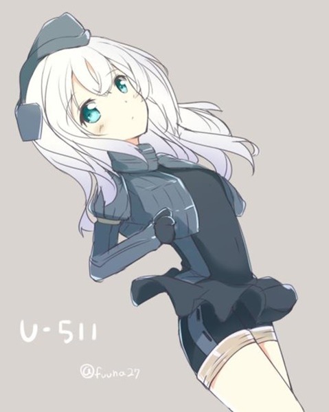【艦これ】U-511(ゆーちゃん)の二次エロ画像　100枚【艦隊これくしょん】 77