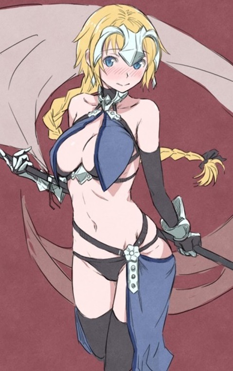 【Fate】ジャンヌ・ダルクの二次エロ画①　100枚 15