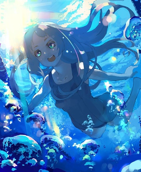 スク水(スクール水着)を着てる可愛い女の子の二次エロ画像②　100枚 44