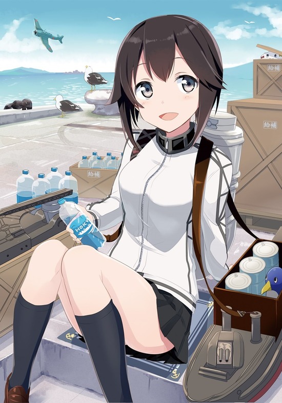 【非エロ】【二次画像】可愛い猫耳の年下系艦娘、速吸ﾁｬﾝの画像がみたい！１ 10