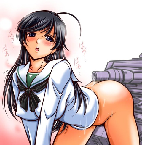 【ガルパン】五十鈴華の二次エロ画像　50枚【ガールズ＆パンツァー】 9