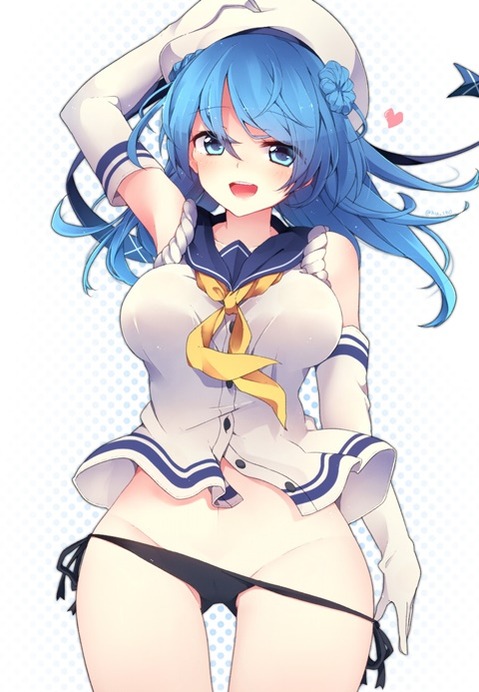 【艦これ】浦風の二次エロ画①　100枚【艦隊これくしょん】 55