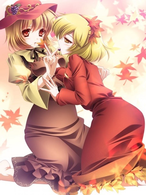 【東方】秋穣子・秋静葉の二次エロ画像③　100枚【東方Project】 54