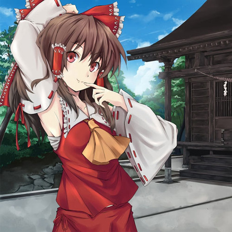 【東方】博麗霊夢の二次エロ画像②　100枚【東方Project】 36