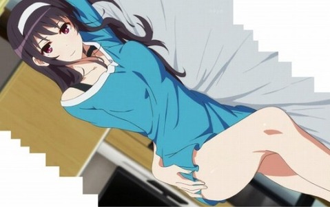 【冴えカノ】霞ヶ丘詩羽の二次エロ画像　100枚【冴えない彼女の育て方】 63