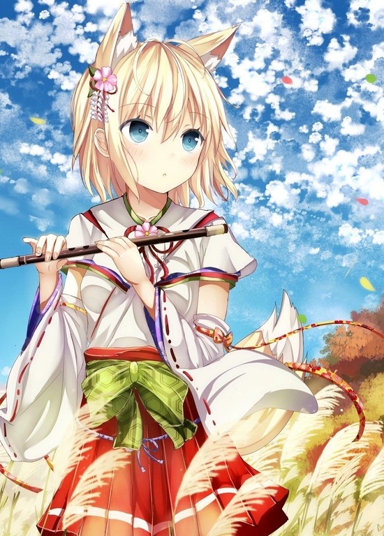 【二次】狐耳な女の子の可愛い画像が見たい！ 9 6