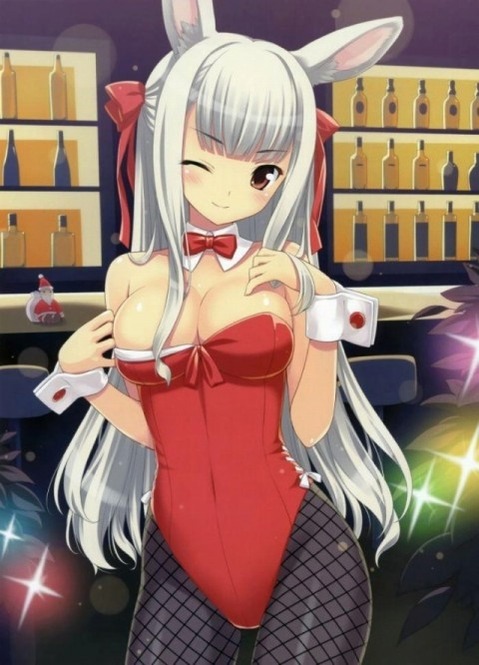 うさ耳が可愛い女の子の二次エロ画像②　100枚 54