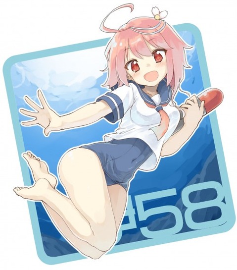 【艦これ】伊58(ゴーヤ)の二次エロ画像②　70枚【艦隊これくしょん】 16