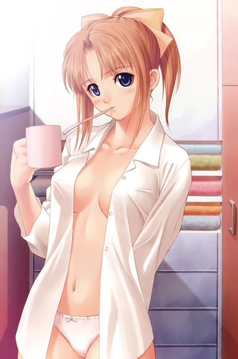 ポニーテールが可愛い女の子の二次エロ画像①　25枚 5