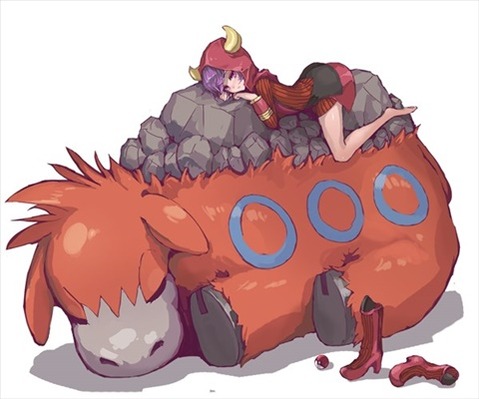 【ポケモン】カガリ(マグマ団)の二次エロ画　65枚【ポケットモンスター】 49