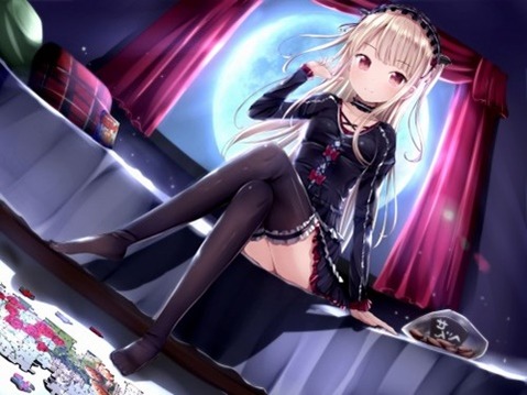 ニーソ・ニーハイを履いた女の子の二次エロ画像⑧　100枚 20