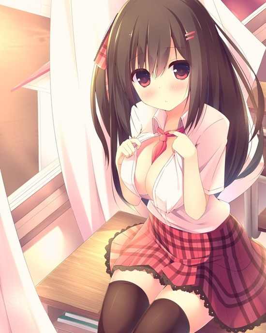 【二次エロ】【ロリ】童顔で可愛らしいロリ娘なのに巨乳！ギャップがエロい画像がみたい！ 3