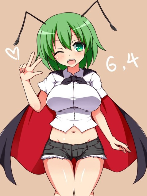 【東方】リグル・ナイトバグの二次エロ画像②　100枚【東方Project】 75