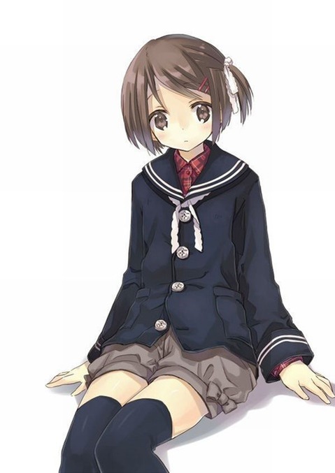 ニーソ・ニーハイを履いた女の子の二次エロ画像⑤　100枚 28