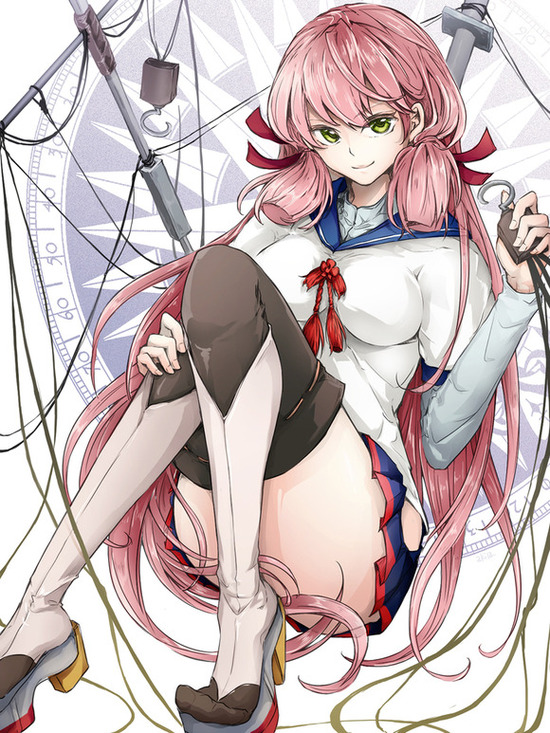 【二次】【艦これ】ピンク髪が萌えまくりな後背位（あかし）のプチエロ制服画像がみたい！
