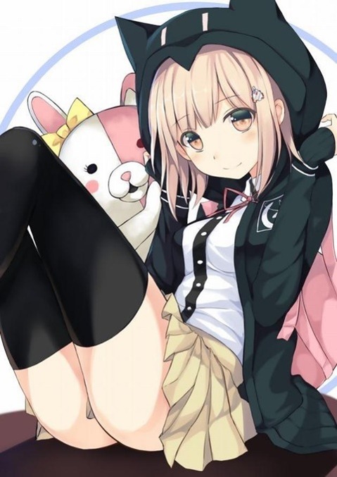 ニーソ・ニーハイを履いた女の子の二次エロ画像⑤　100枚 8