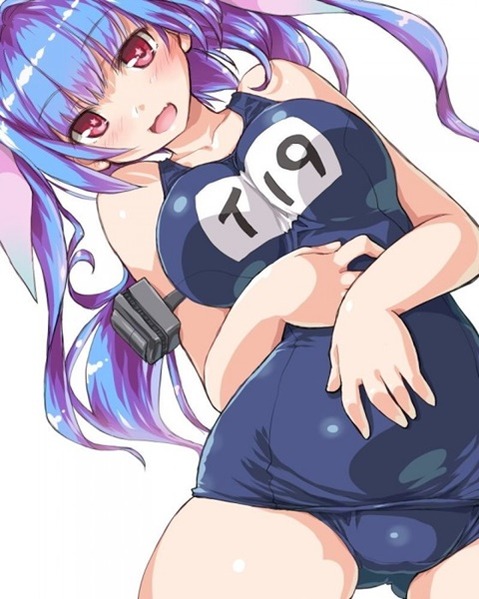 スク水(スクール水着)を着てる可愛い女の子の二次エロ画像②　100枚 47