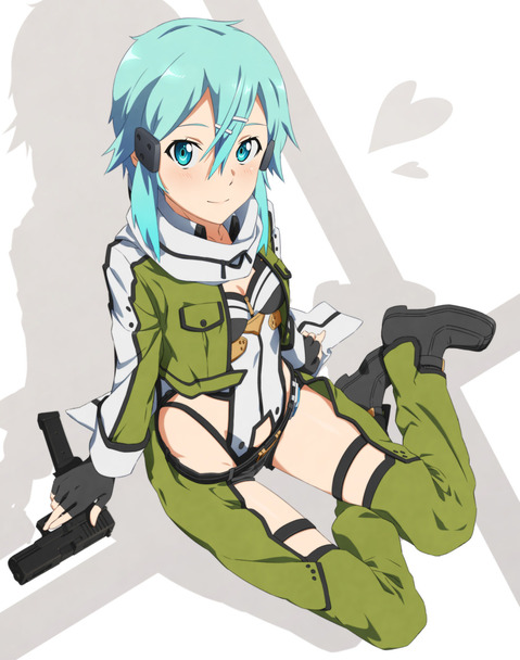 【SAO】シノン(朝田詩乃)のエロ画像　100枚【ソードアート・オンライン】 44