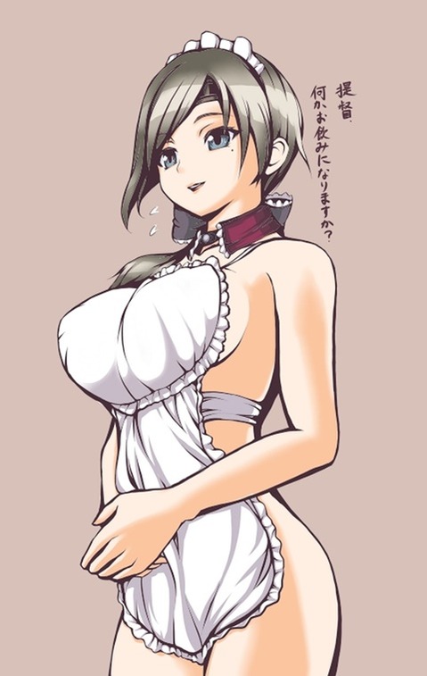 裸エプロンがエロくて仕方ない二次エロ画像⑳　25枚 5