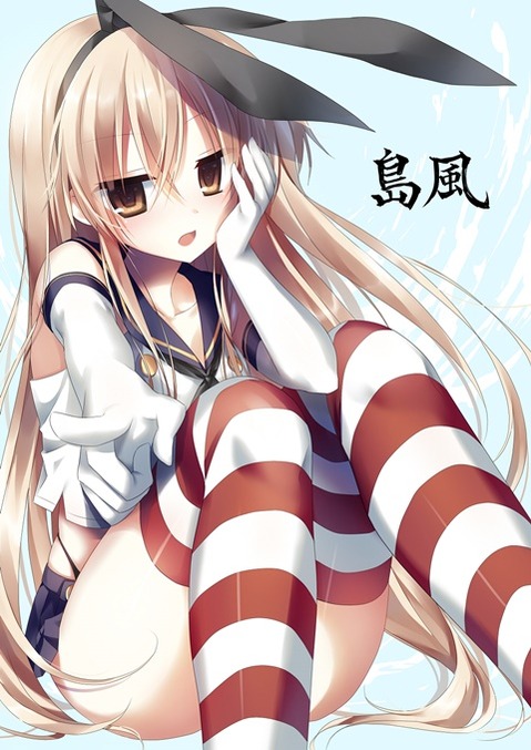 ニーソ・ニーハイを履いた女の子の二次エロ画像③　100枚 69