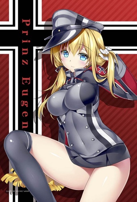 【艦これ】プリンツ・オイゲンの二次エロ画像③　85枚【艦隊これくしょん】 28