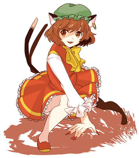 【東方】橙(ちぇん)の二次エロ画像②　80枚【東方Project】 13
