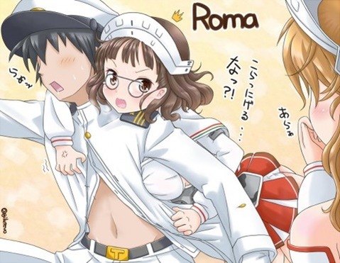 【艦これ】リットリオ・ローマの二次エロ画像　90枚【艦隊これくしょん】 26