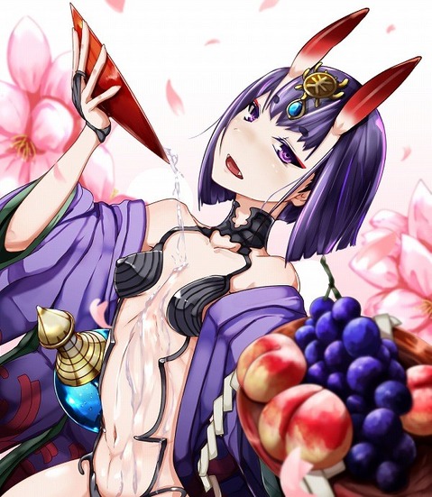 【Fate】酒呑童子の二次エロ②　100枚 72