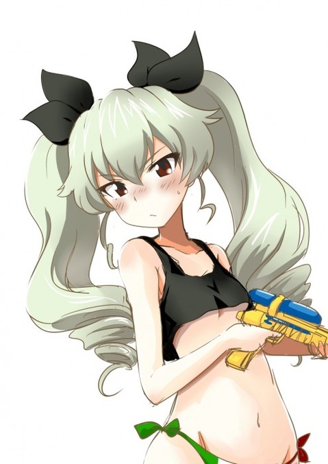 【ガルパン】アンチョビ(安斎千代美)の二次エロ画像　50枚【ガールズ＆パンツァー】 16