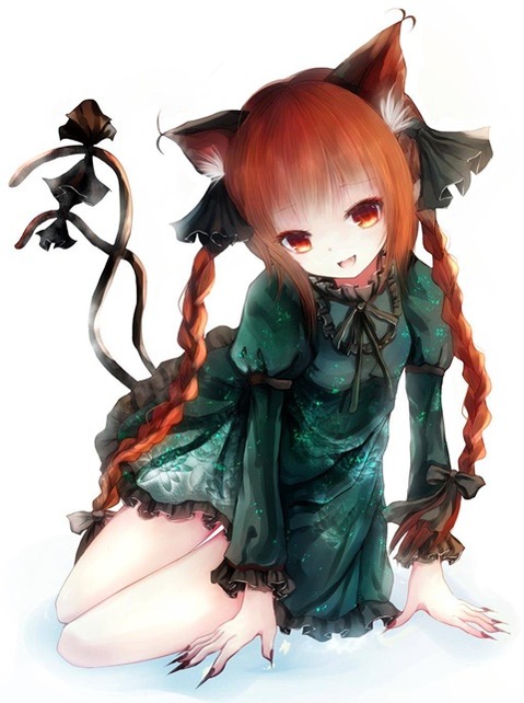 猫耳が可愛い女の子の二次エロ画像⑤　100枚 76