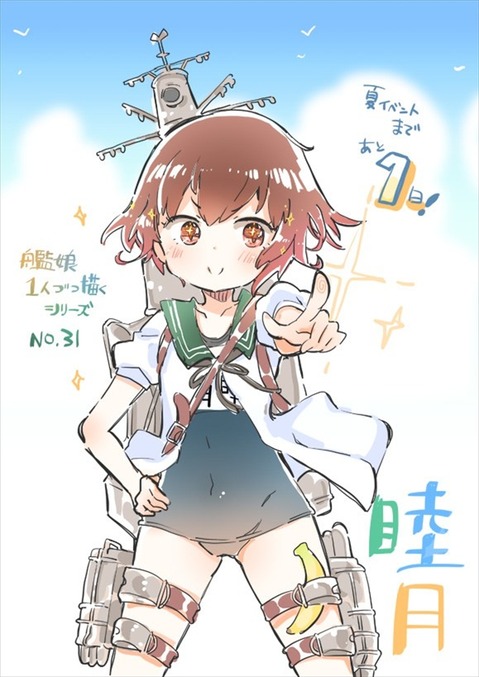 【艦これ】睦月の二次エロ画像　85枚【艦隊これくしょん】 57