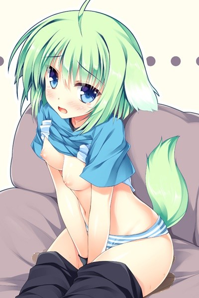 【二次エロ】萌えキャラたちのエロい衣装やちっぱいヌード画像がみたい！ 13