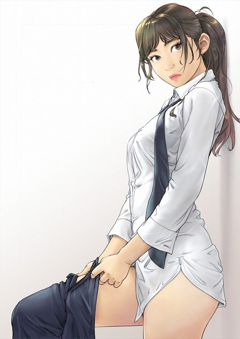 ポニーテールが可愛い女の子の二次エロ画像⑤　25枚 16