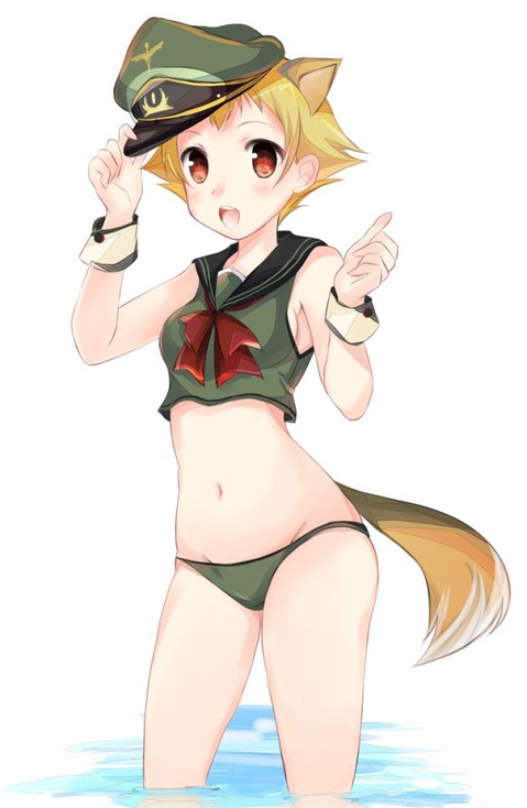 ショート髪の可愛い女の子の二次エロ画像 25枚 10