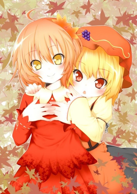 【東方】秋穣子・秋静葉の二次エロ画①　100枚【東方Project】 84