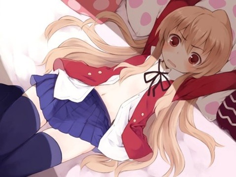 ニーソ・ニーハイを履いた女の子の二次エロ画像⑥　100枚 64