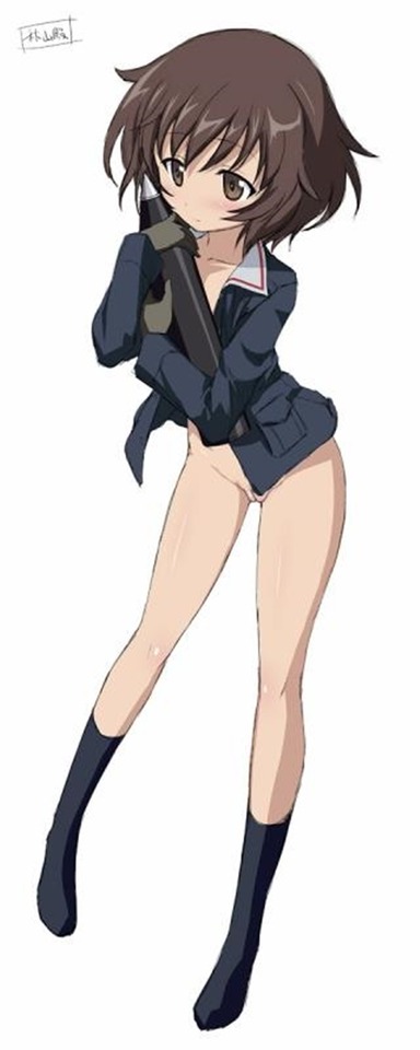 【ガルパン】秋山優花里の二次エロ画像　100枚【ガールズ＆パンツァー】 10