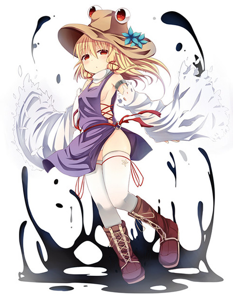 【東方】洩矢諏訪子（ケロちゃん）の二次エロ画像②　50枚【東方Project】 6