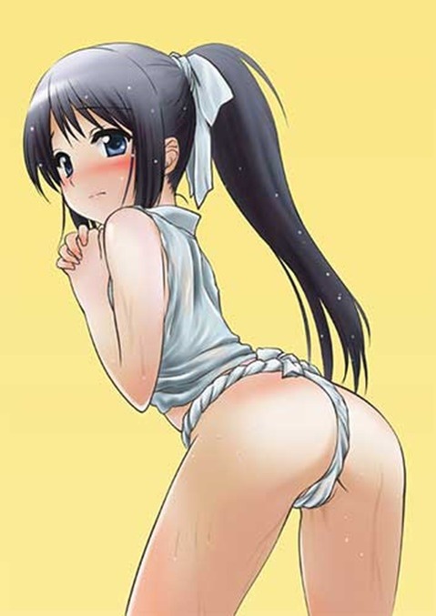 ポニーテールが可愛い女の子の二次エロ画像③　25枚 5