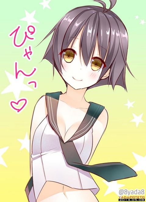 【艦これ】酒匂の二次エロ画像　50枚【艦隊これくしょん】 16