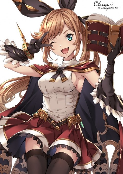 【グラブル】クラリスの二次エロ画像②　50枚【グランブルーファンタジー】 48