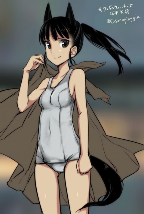 【ストパン】坂本美緒の二次エロ画像　100枚【ストライクウィッチーズ】 14