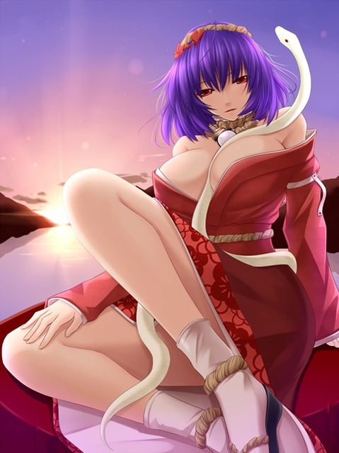【東方】八坂神奈子の二次エロ画②　80枚【東方Project】 55