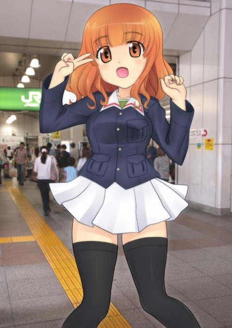 【ガルパン】武部沙織の二次エロ画像　100枚【ガールズ＆パンツァー】 60