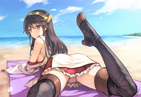 【艦これ】榛名の二次エロ画像　100枚【艦隊これくしょん】 46