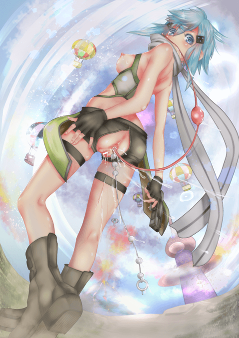【SAO】シノン(朝田詩乃)のエロ画像　100枚【ソードアート・オンライン】 70