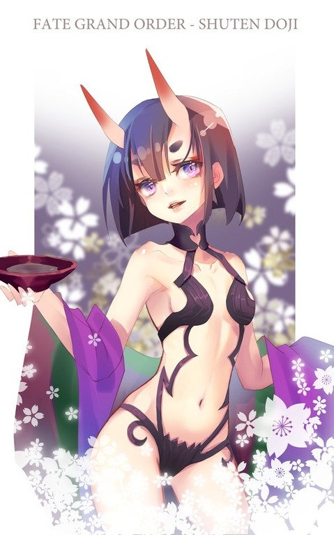 【Fate】酒呑童子の二次エロ③　40枚 38